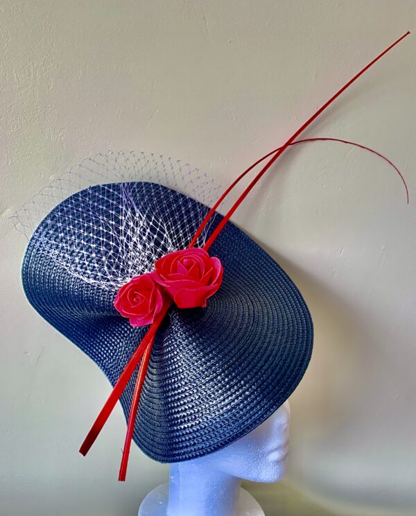 Blue Red Lady