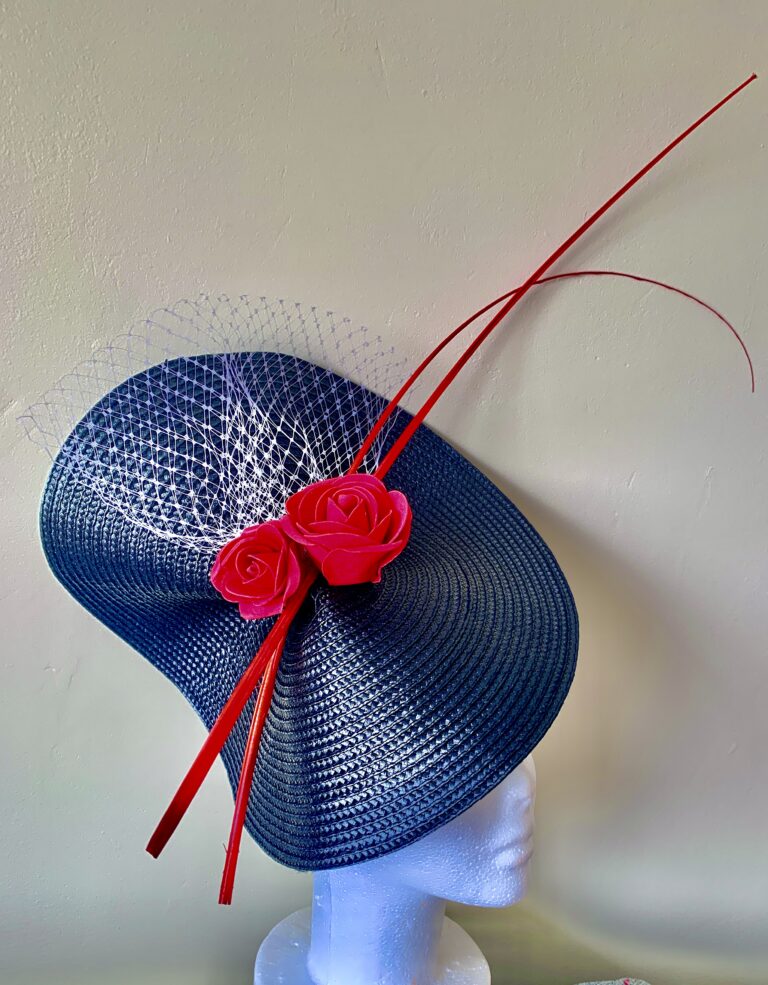 Blue Red Lady